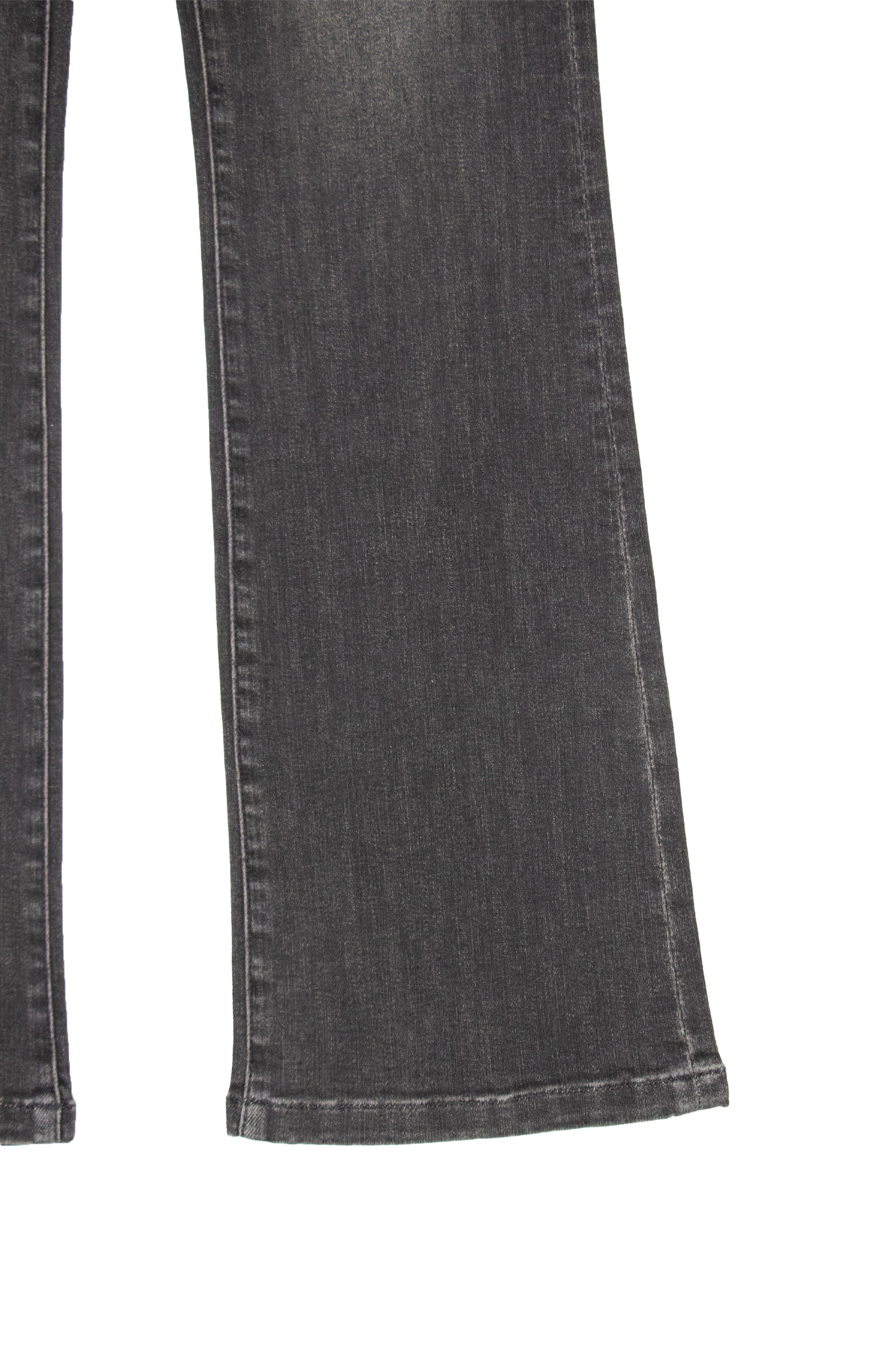 HIGH RISE BOOTCUT DENIM JEANS BYF1126 (BYHE077) VINTAGE DARK GRAY