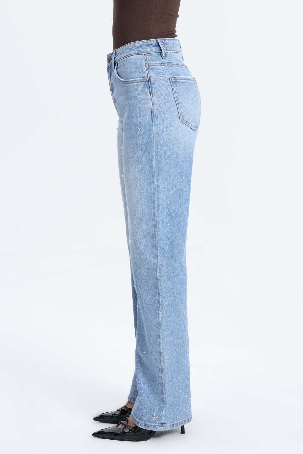 TOKYO MID RISE BABY BARREL JEANS BYOX072 PEARL ECHO