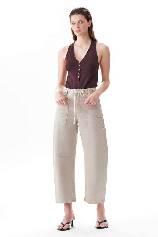 GRETA HIGH RISE BARREL
