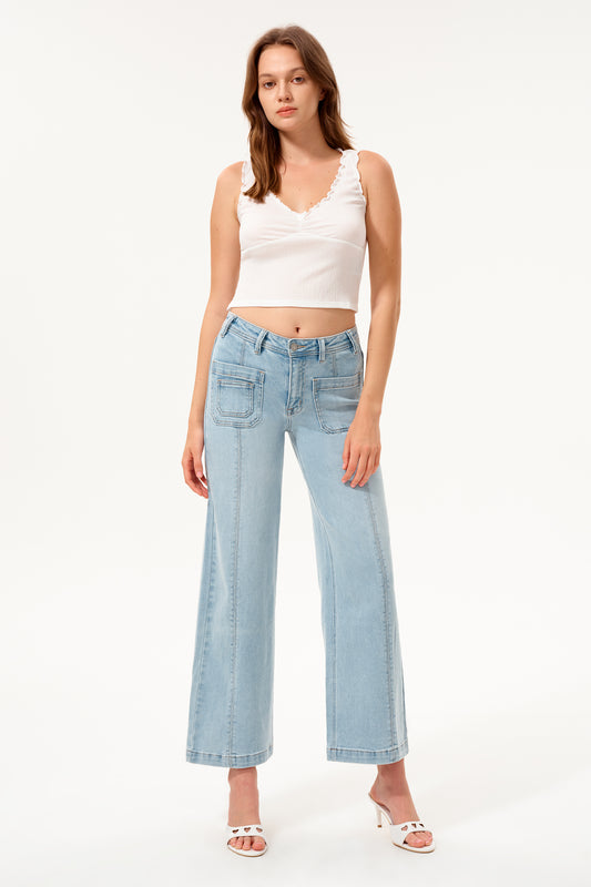 BRIAR MID RISE WIDE LEG
