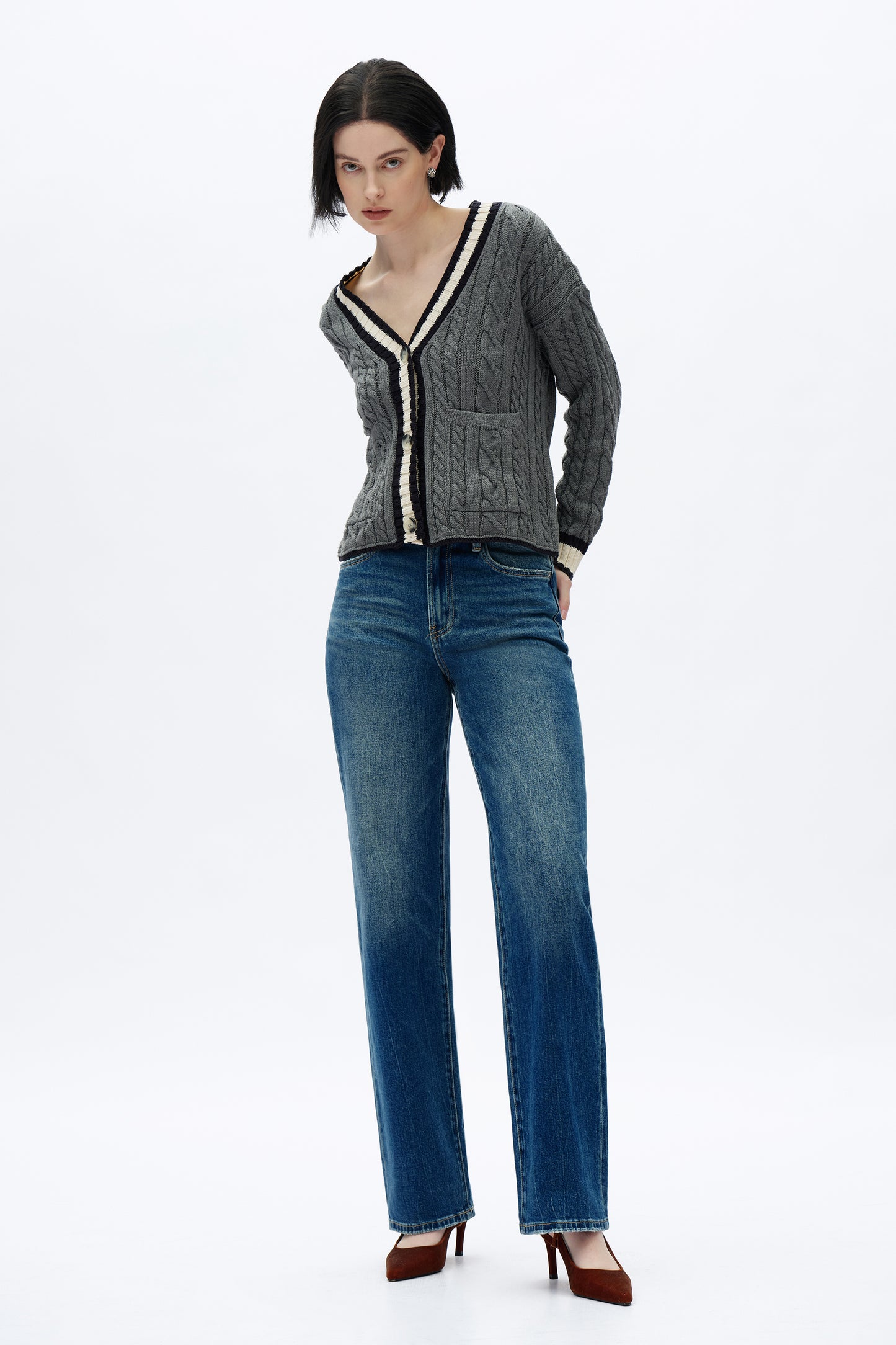 HIGH RISE STRAIGHT LEG