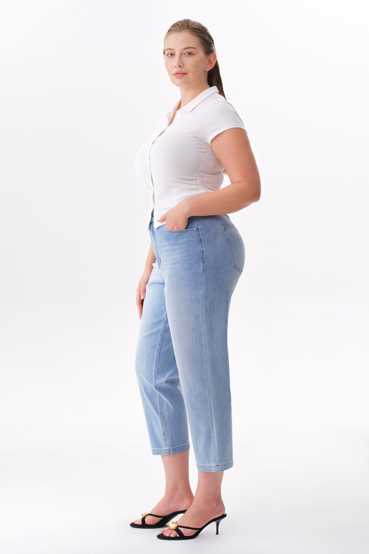 PLUS ULTRA HIGH RISE BOYFRIEND DENIM JEANS