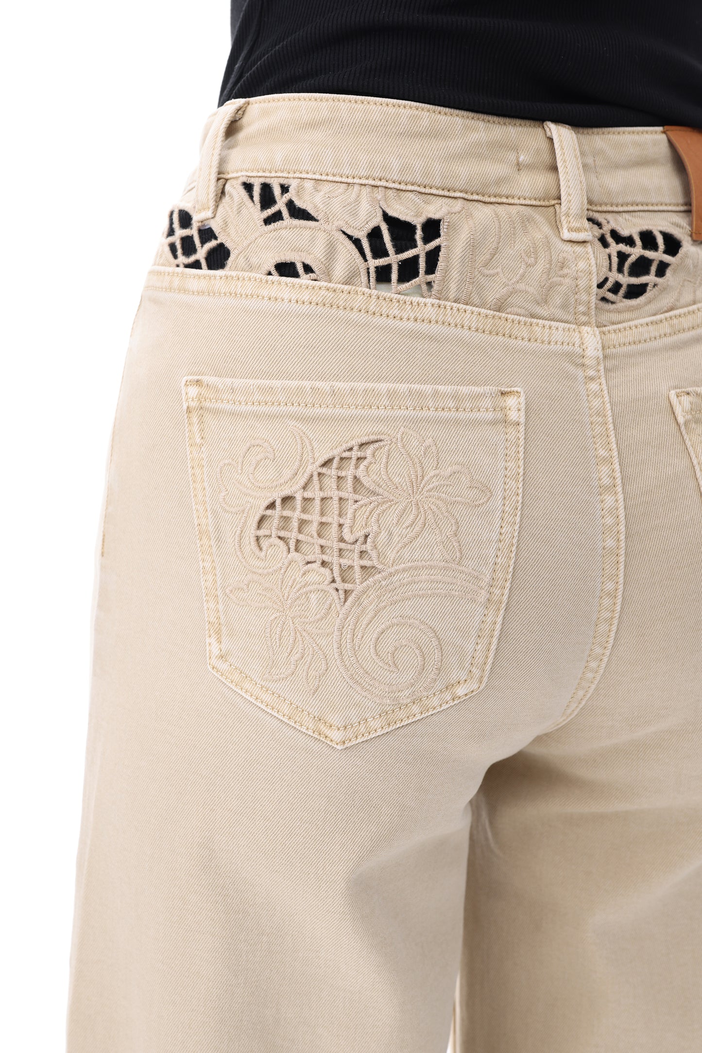 NEW YORK SUPER HIGH RISE WIDE LEG FULL JEANS BYW8445