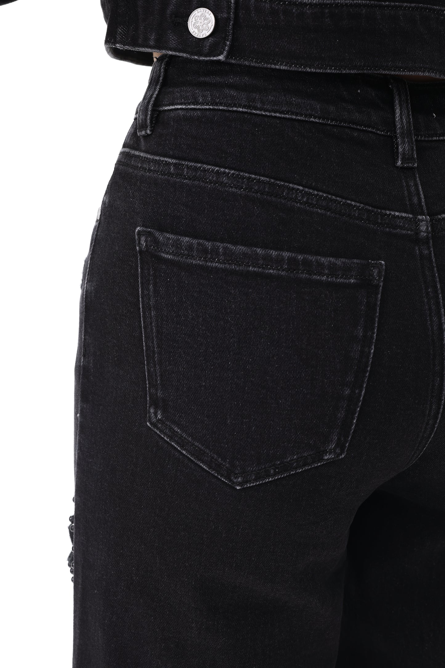 PARIS HIGH RISE STRAIGHT BYT5313 BLACK