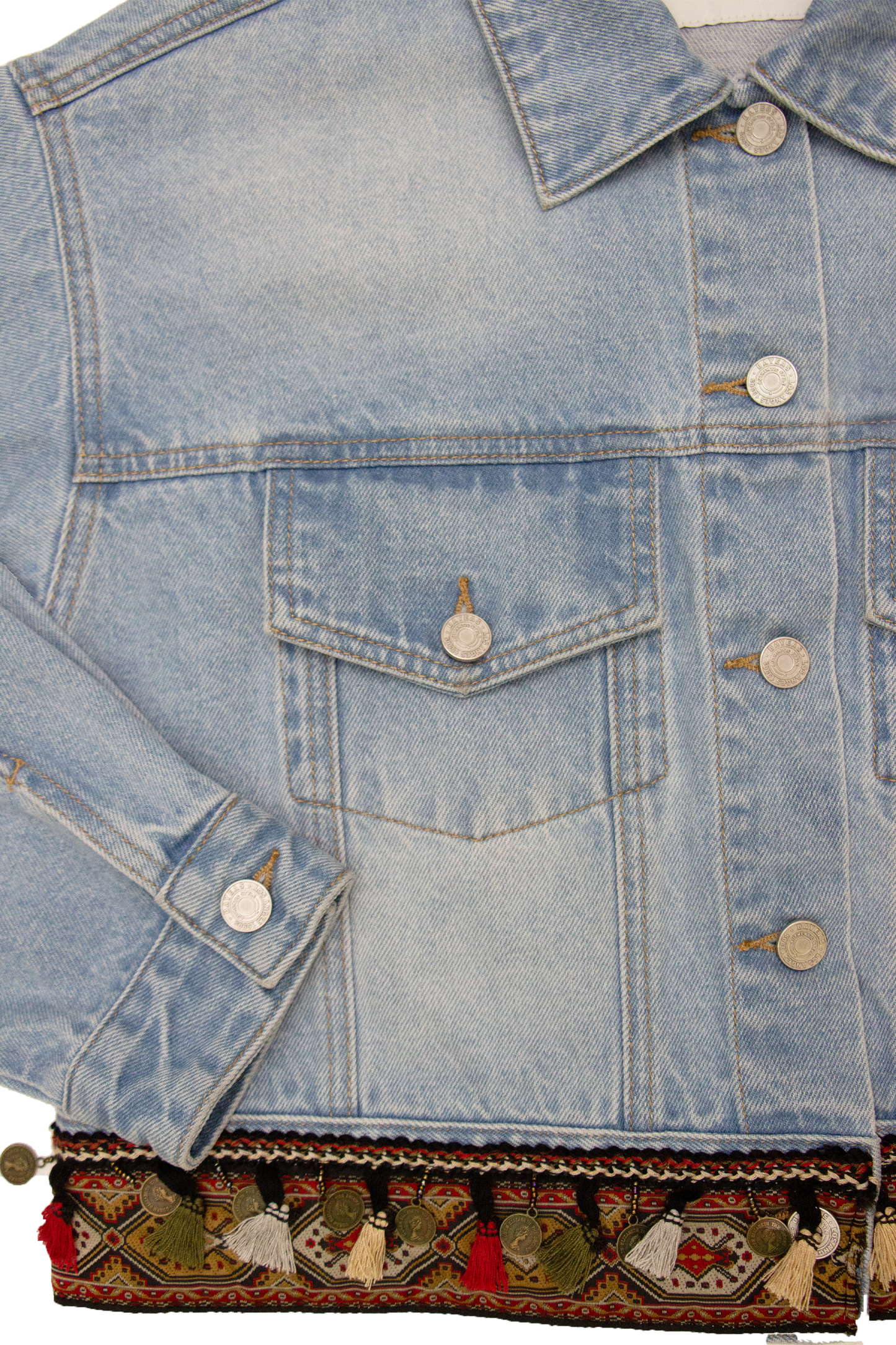 DENIM JACKETS BYJ9074 (DJFWR007) LIGHT BLUE
