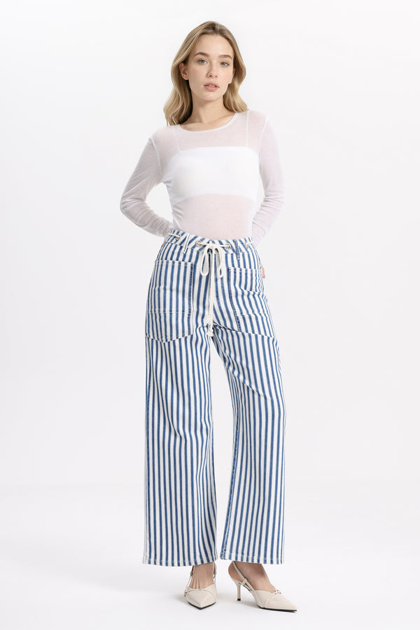TAMSIN HIGH RISE WIDE LEG 27 1/2''