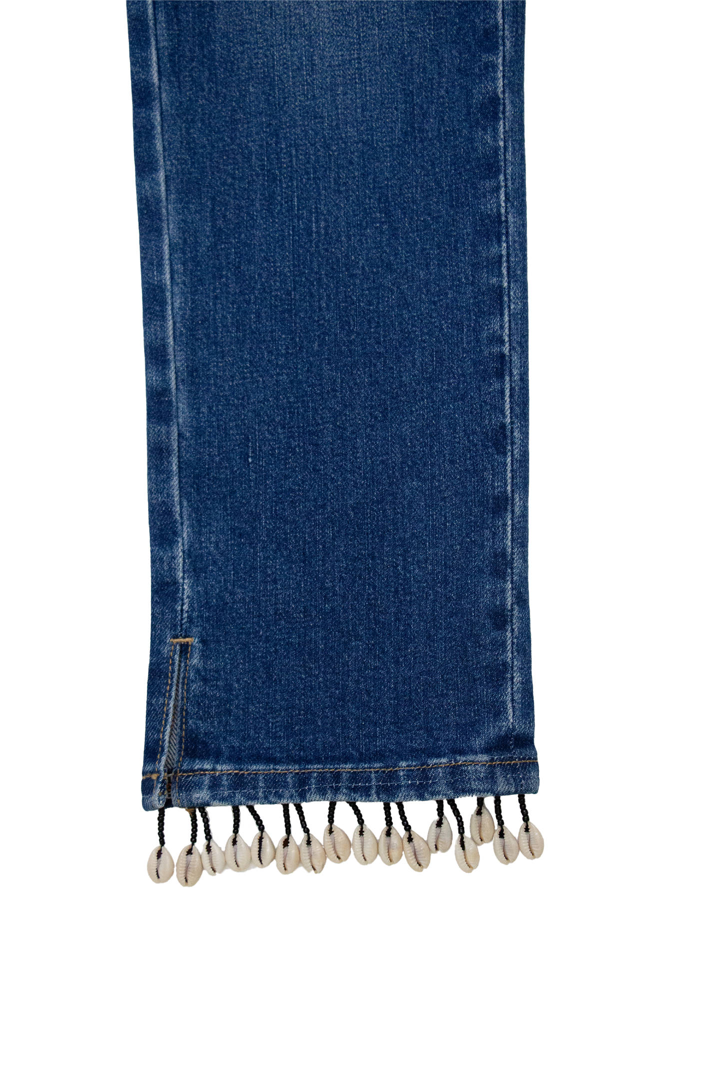 MID RISE STRAIGHT DENIM JEANS BYT5289 (DJFGM020) MEDIUM BLUE
