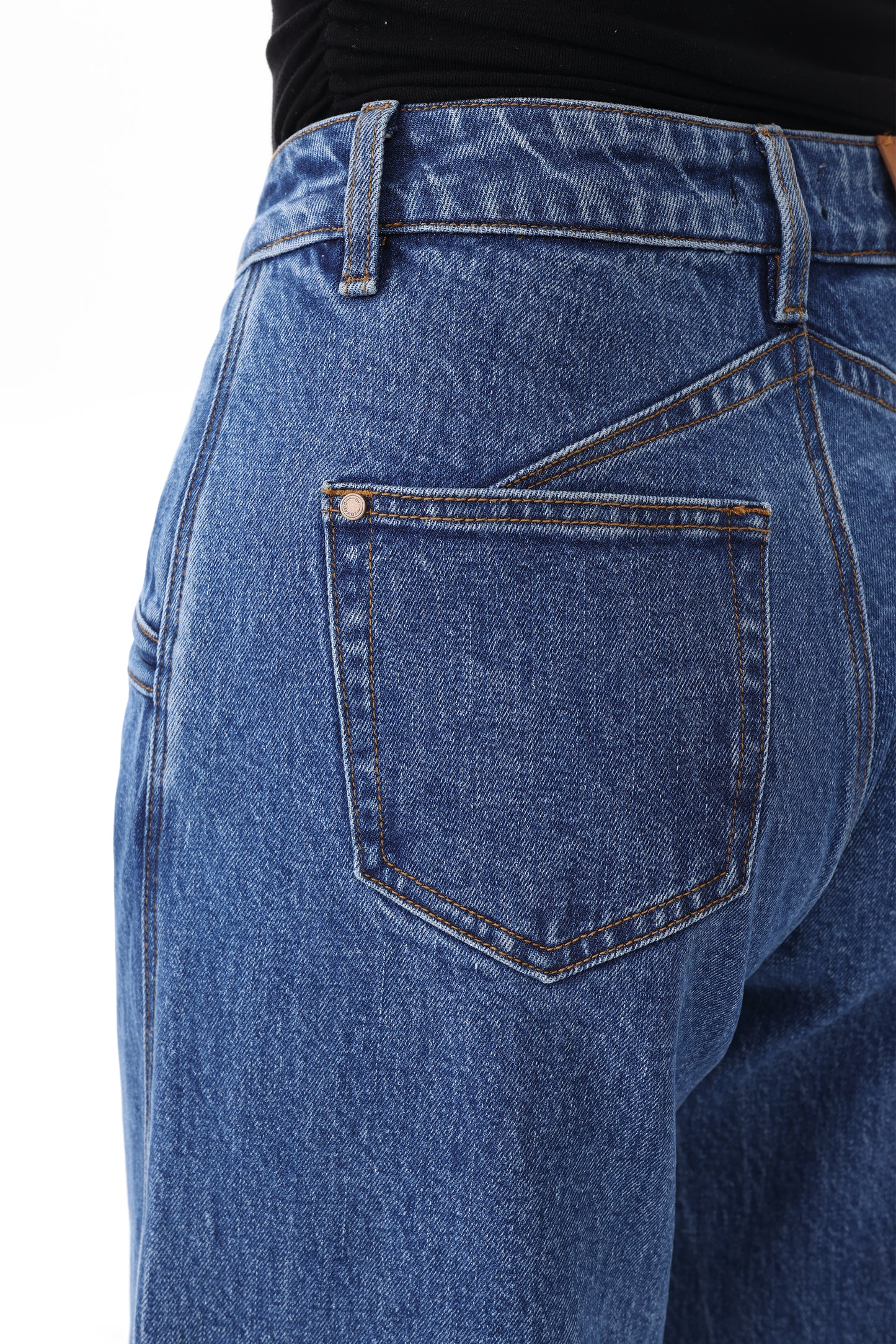 TOKYO M-HIGH RISE DROPPED CROTCH BARREL ANKLE JEANS BYOX073