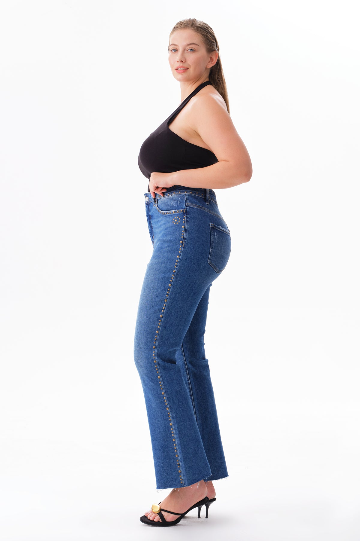 PLUS HIGH RISE BOOTCUT