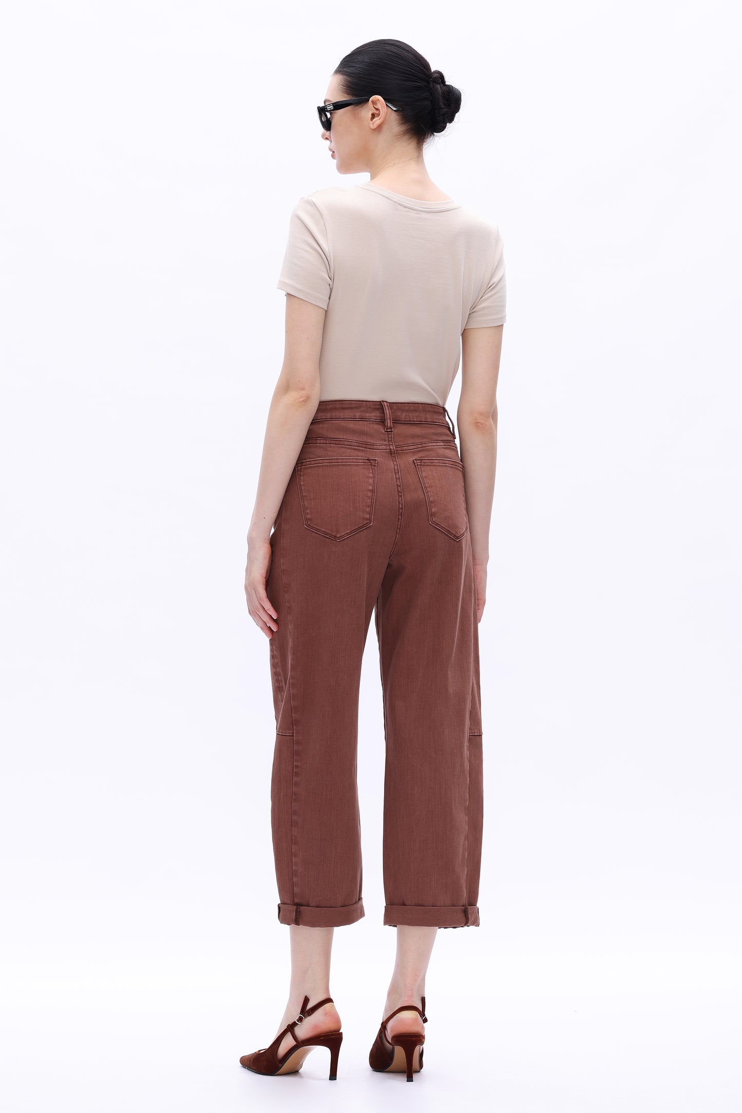 HIGH RISE BARREL ROLLED