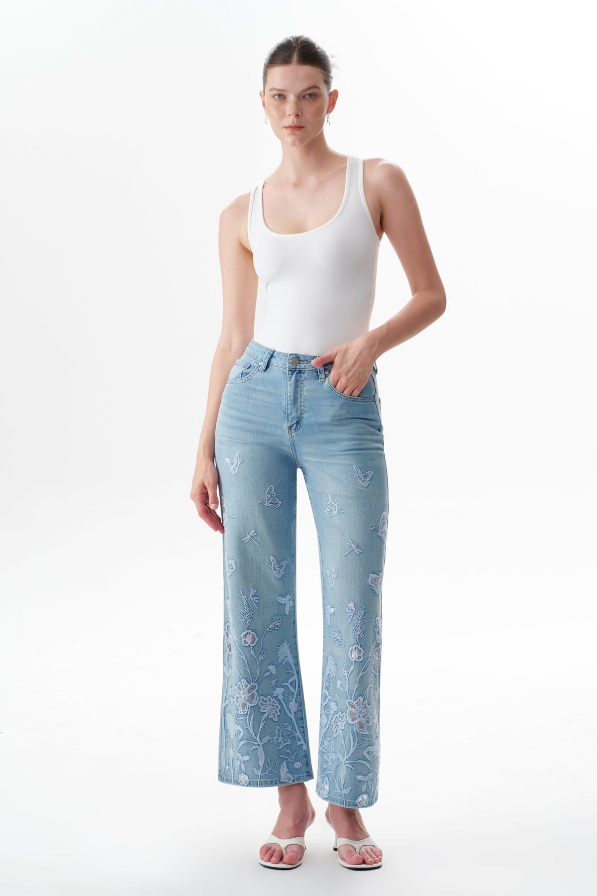 HIGH RISE WIDE LEG