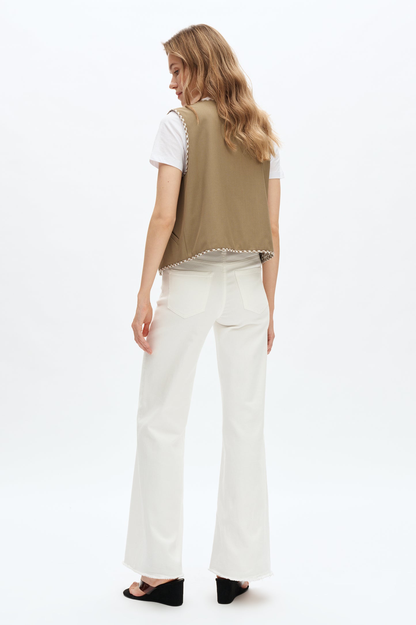 MAEVE CEDAR MID RISE WIDE LEG