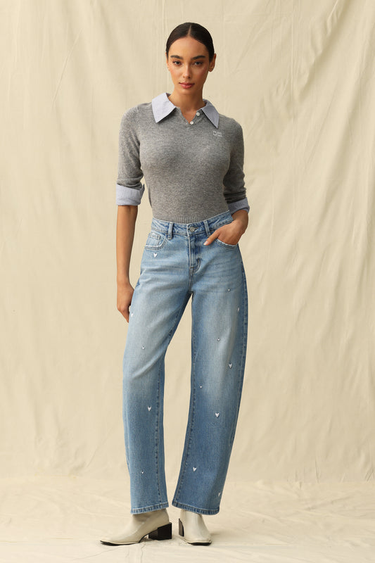 FLORA MID RISE BARREL