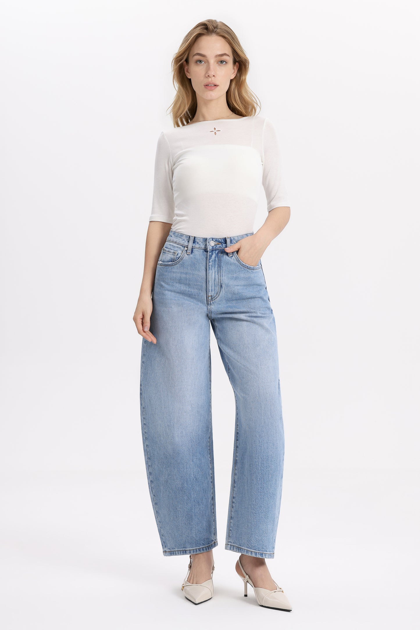 TAMSIN HIGH RISE BARREL