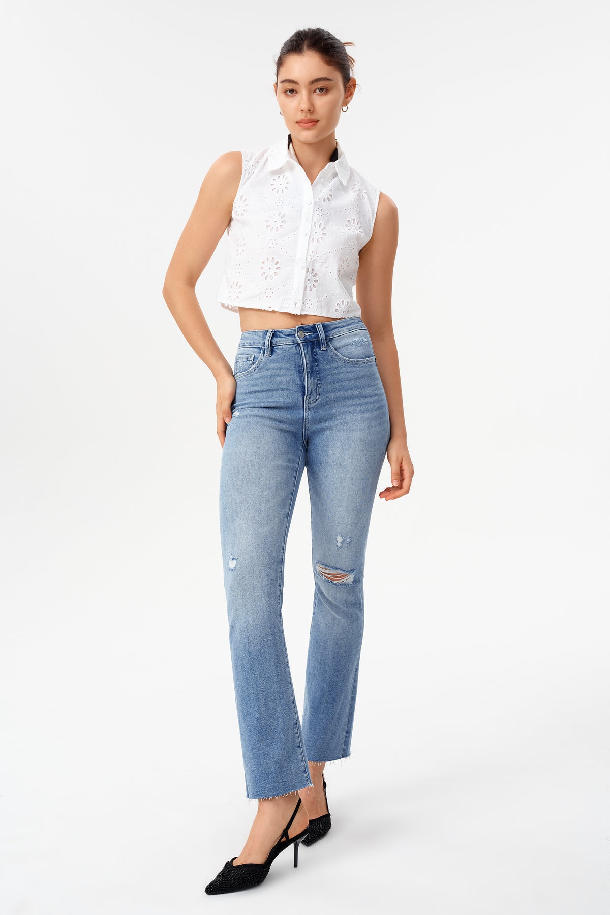 HIGH RISE BOOTCUT