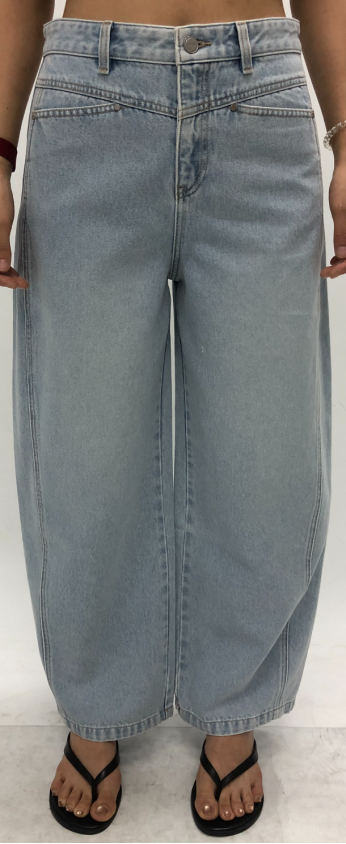 TOKYO SUPER HIGH RISE BARREL ANKLE JEANS BYOX074