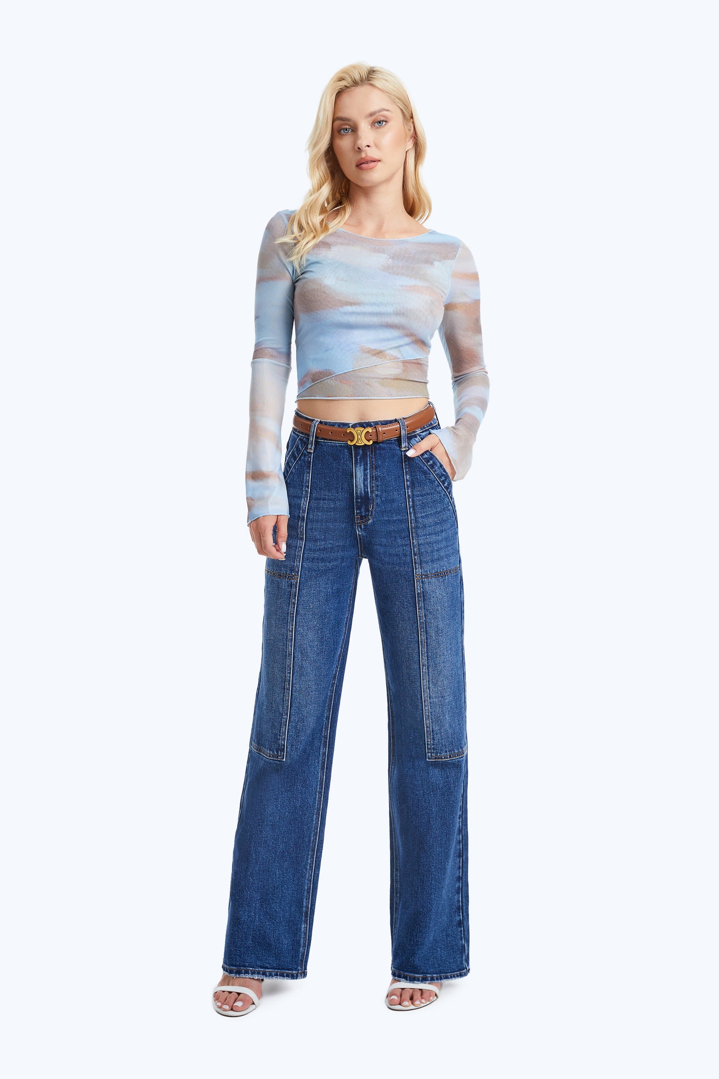 HIGH RISE WIDE LEG