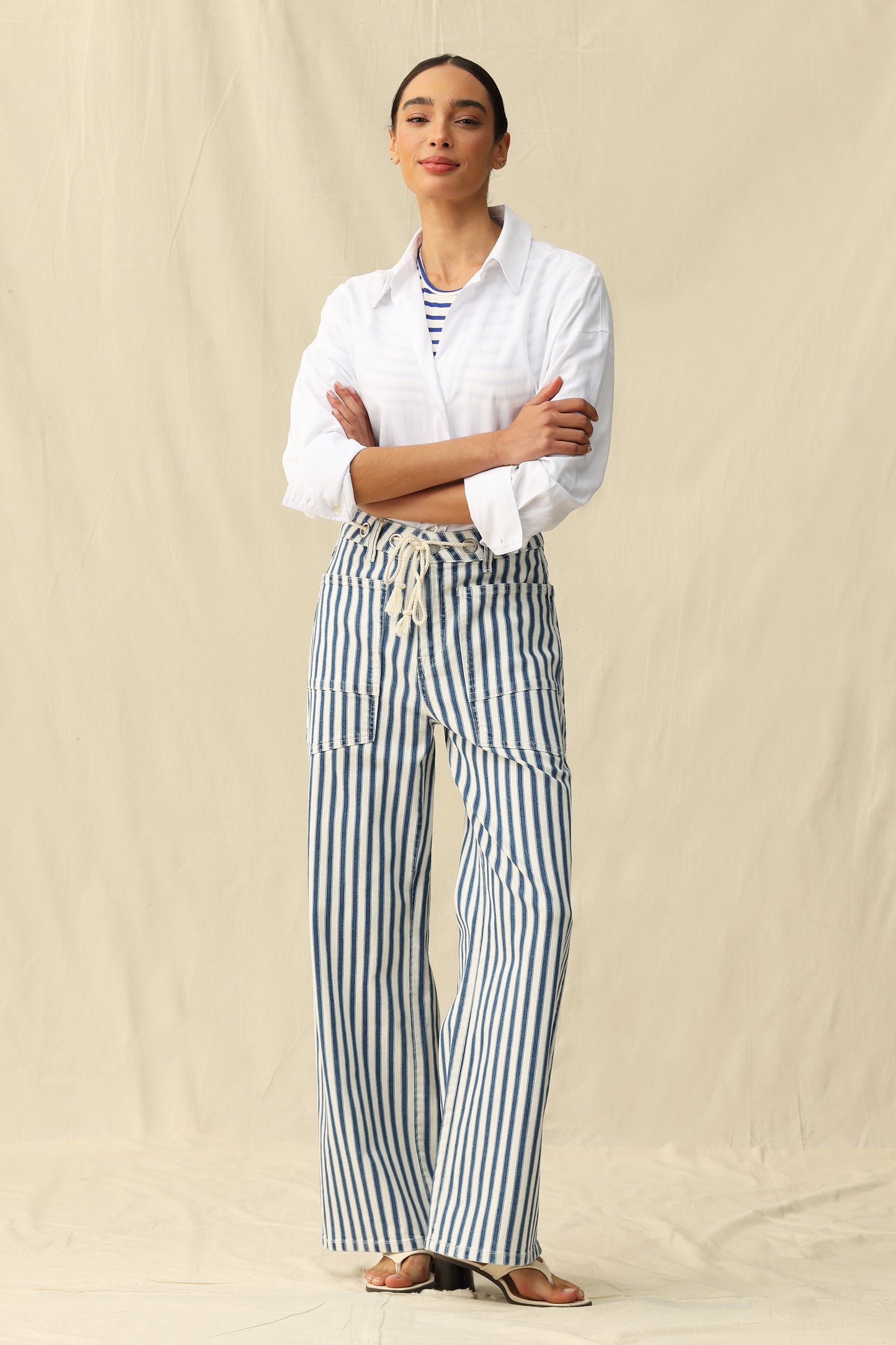 TAMSIN HIGH RISE WIDE LEG