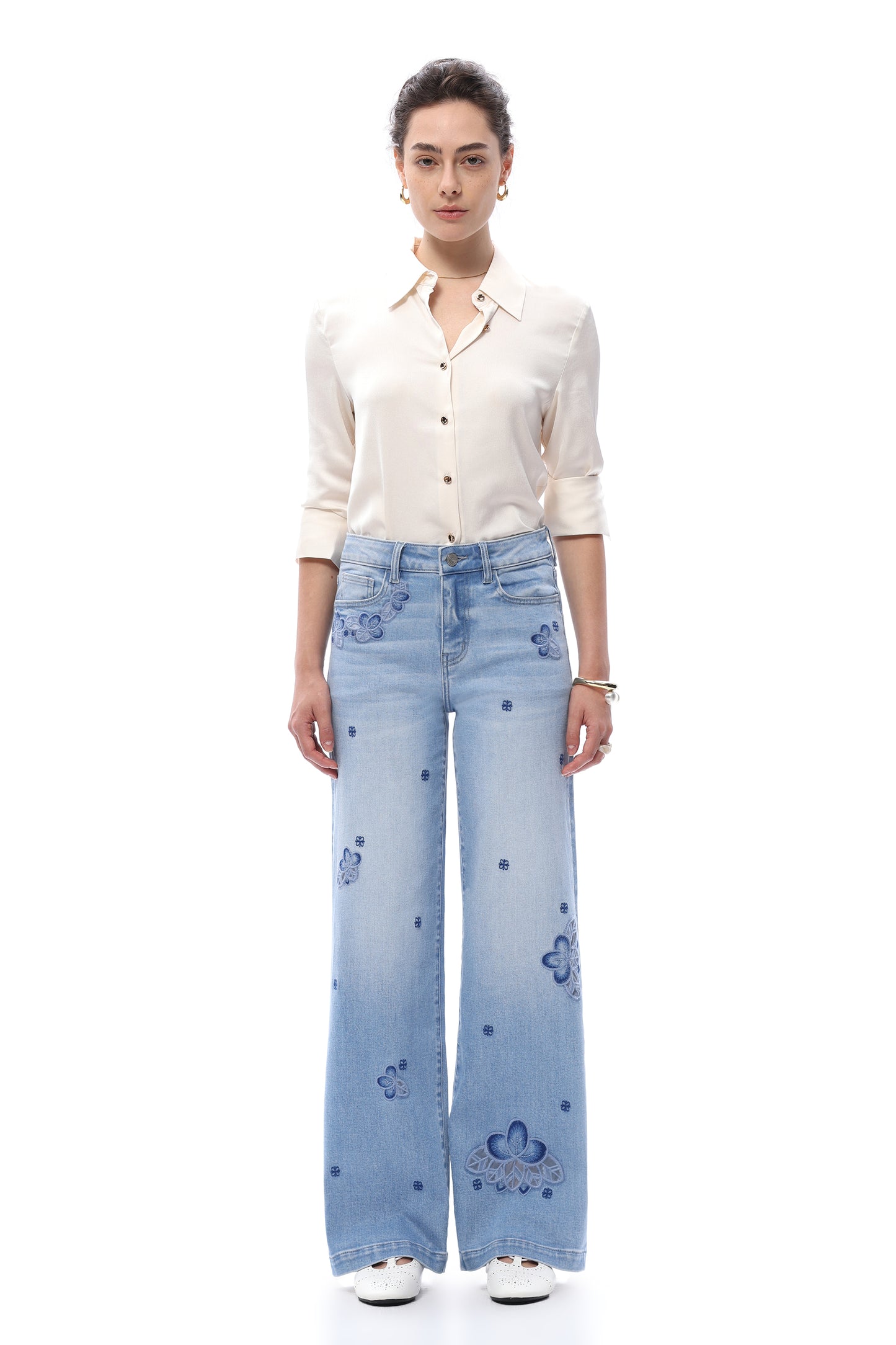 DUBLIN MID RISE STRAIGHT JEANS