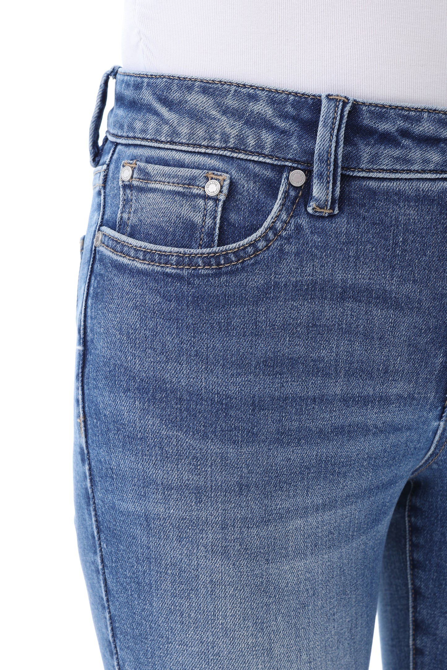 VIENNA MID RISE SKINNY CROPPED JEANS BYS2156