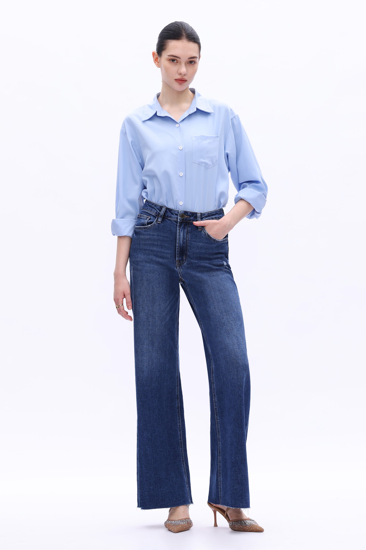 SUPER HIGH RISE WIDE LEG