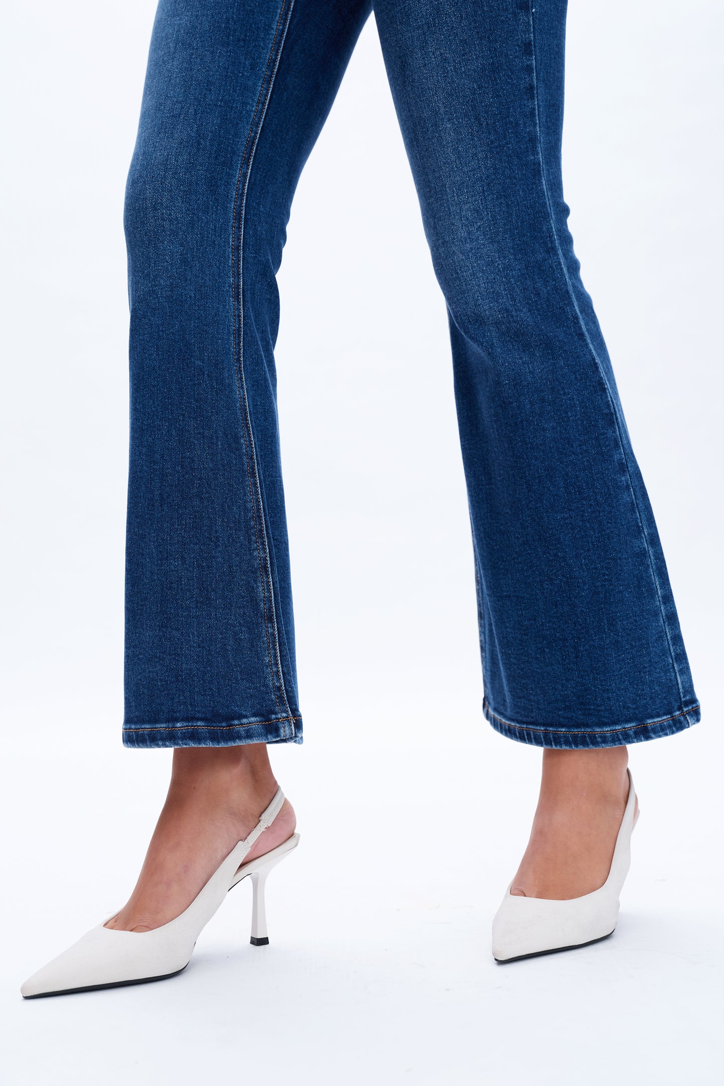 JESS MID RISE FLARE JEANS BYF1135 (BYHE214) DEEP SEA