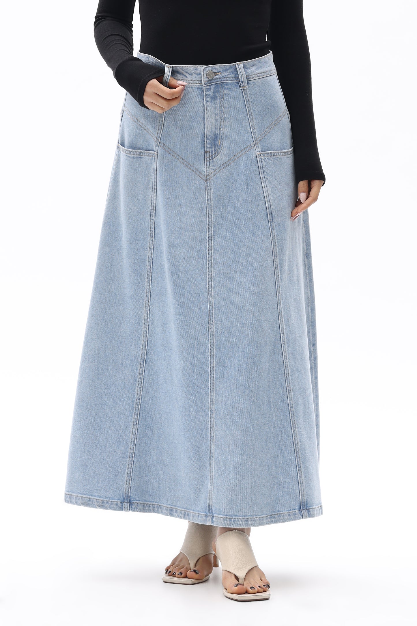 CAIUS MID RISE SKIRT