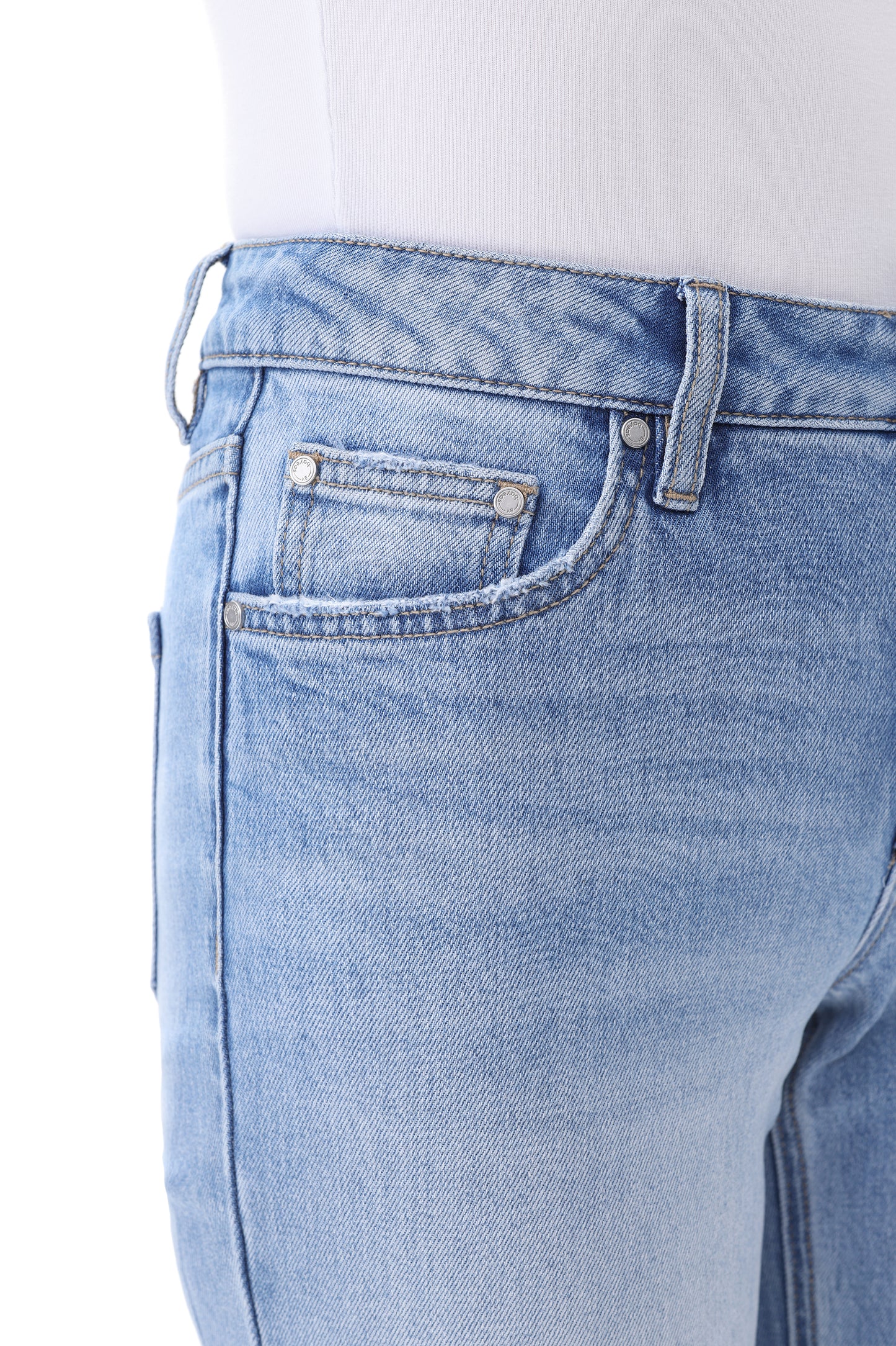 LOS ANGELES MID RISE LOOSE BOOTCUT FULL JEANS BYF1252