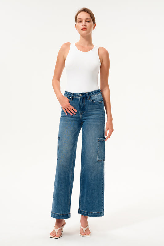 TAMSIN HIGH RISE WIDE LEG