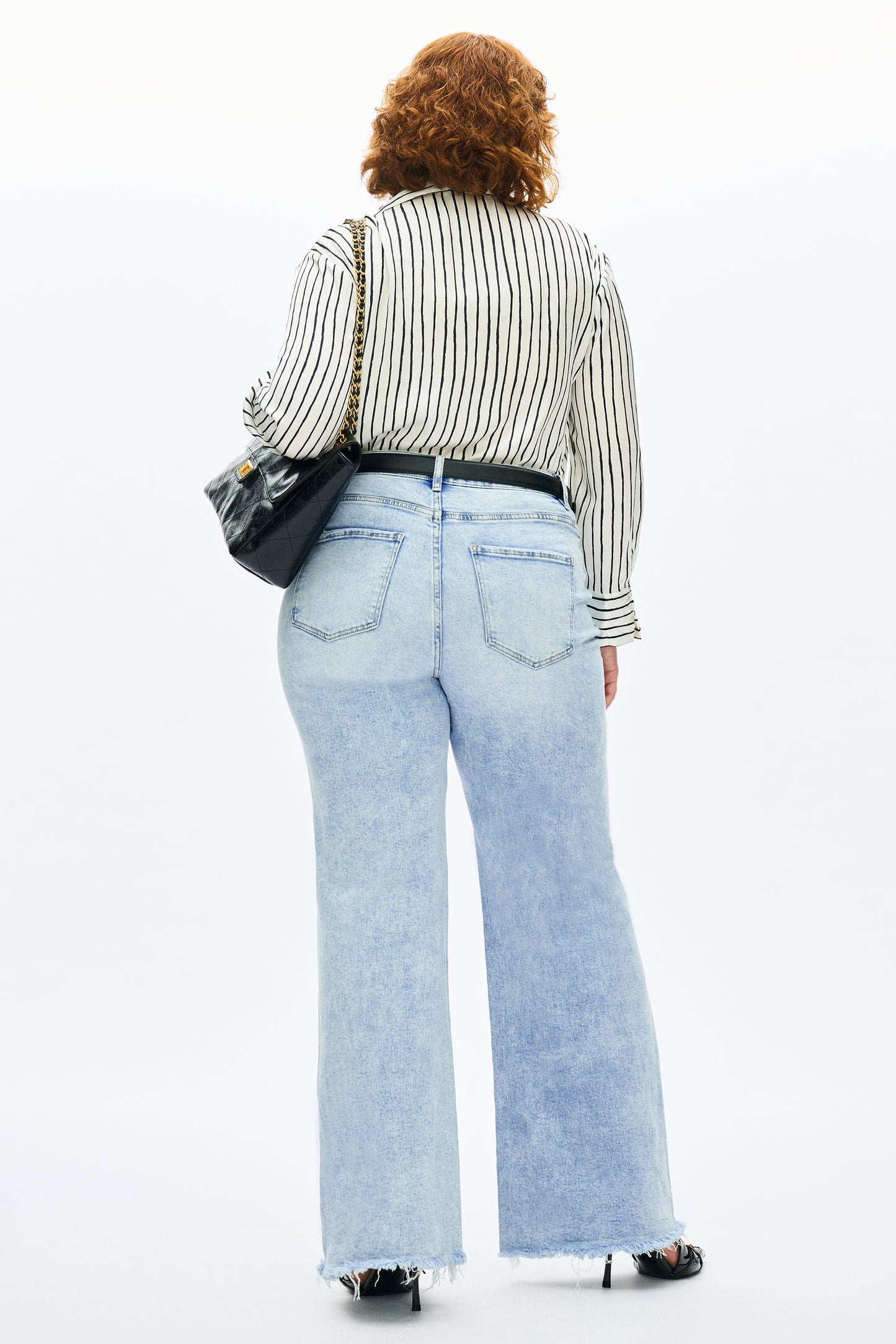 PLUS BETH HIGH RISE WIDE LEG