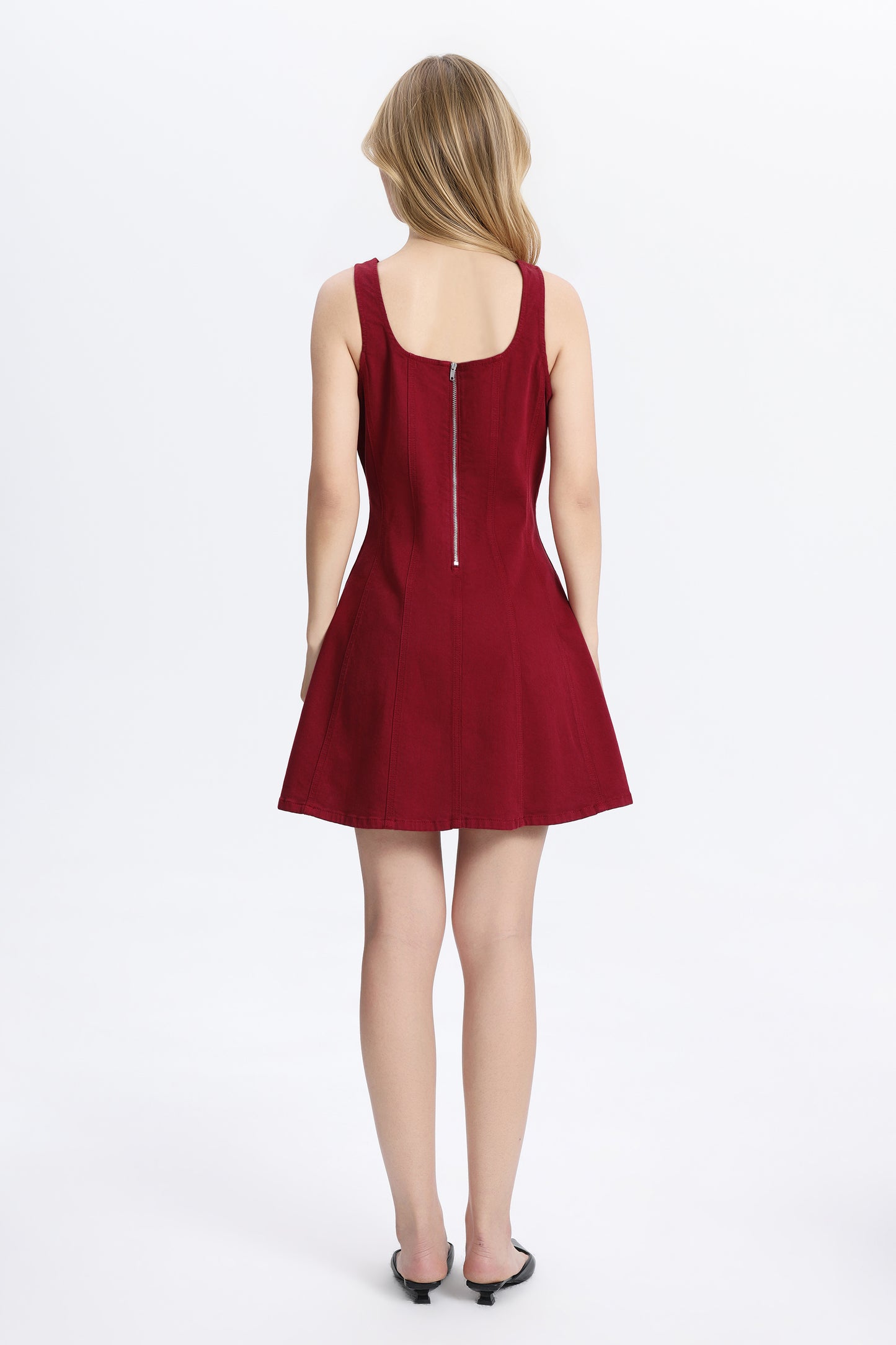 VICTORY DRESS BYK7094 CRIMSON