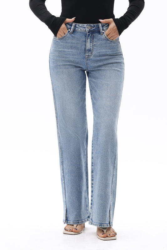 CAIUS HIGH RISE BOOTCUT BYF1220 (BYJJ043) LIGHT BLUE