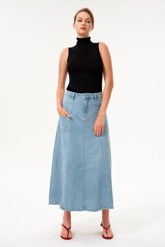 CAIUS MID RISE SKIRT