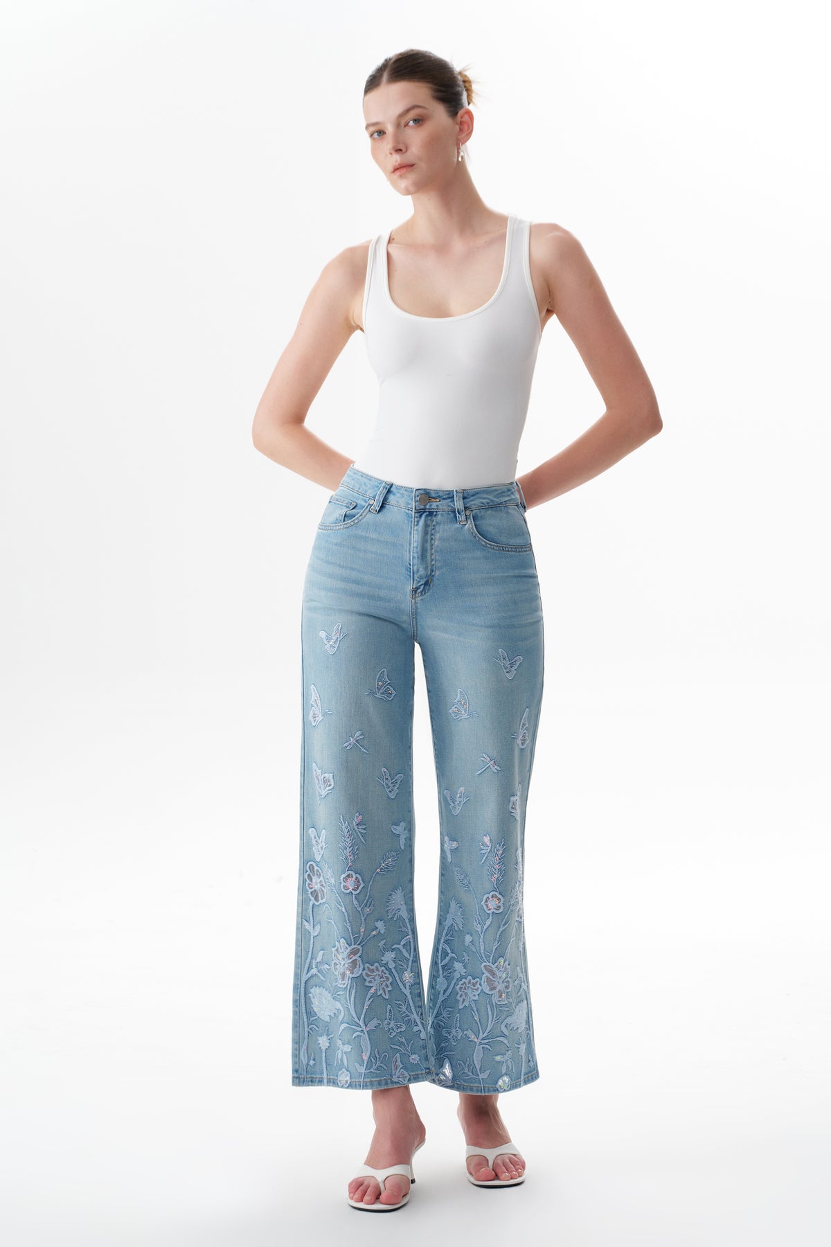 HIGH RISE WIDE LEG