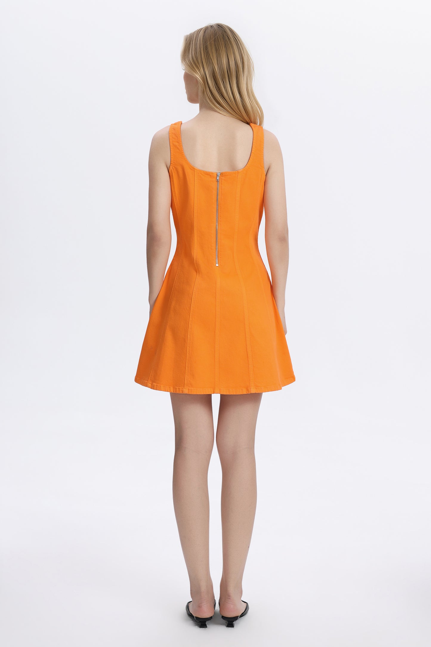 VICTORY DRESS BYK7094 ORANGE
