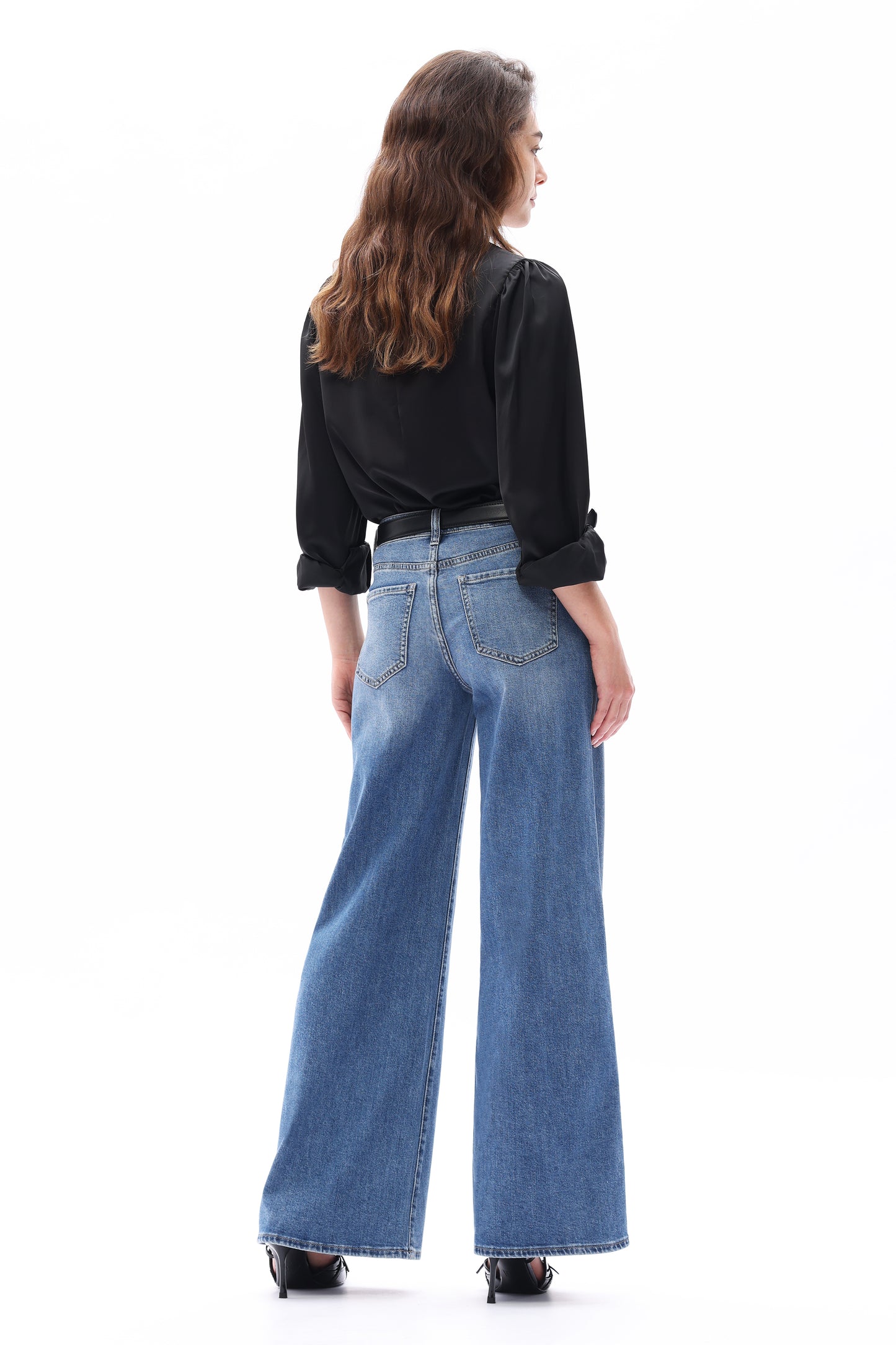 MID RISE WIDE LEG
