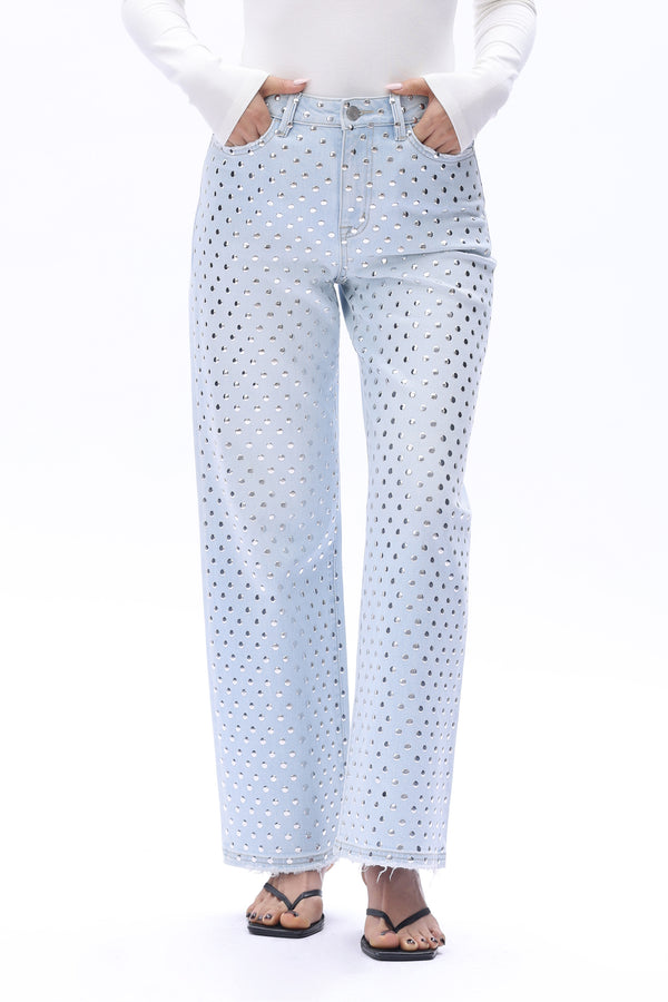 VALENTINE HIGH RISE STRAIGHT BYT5305 (BYJJ052) LIGHT BLUE