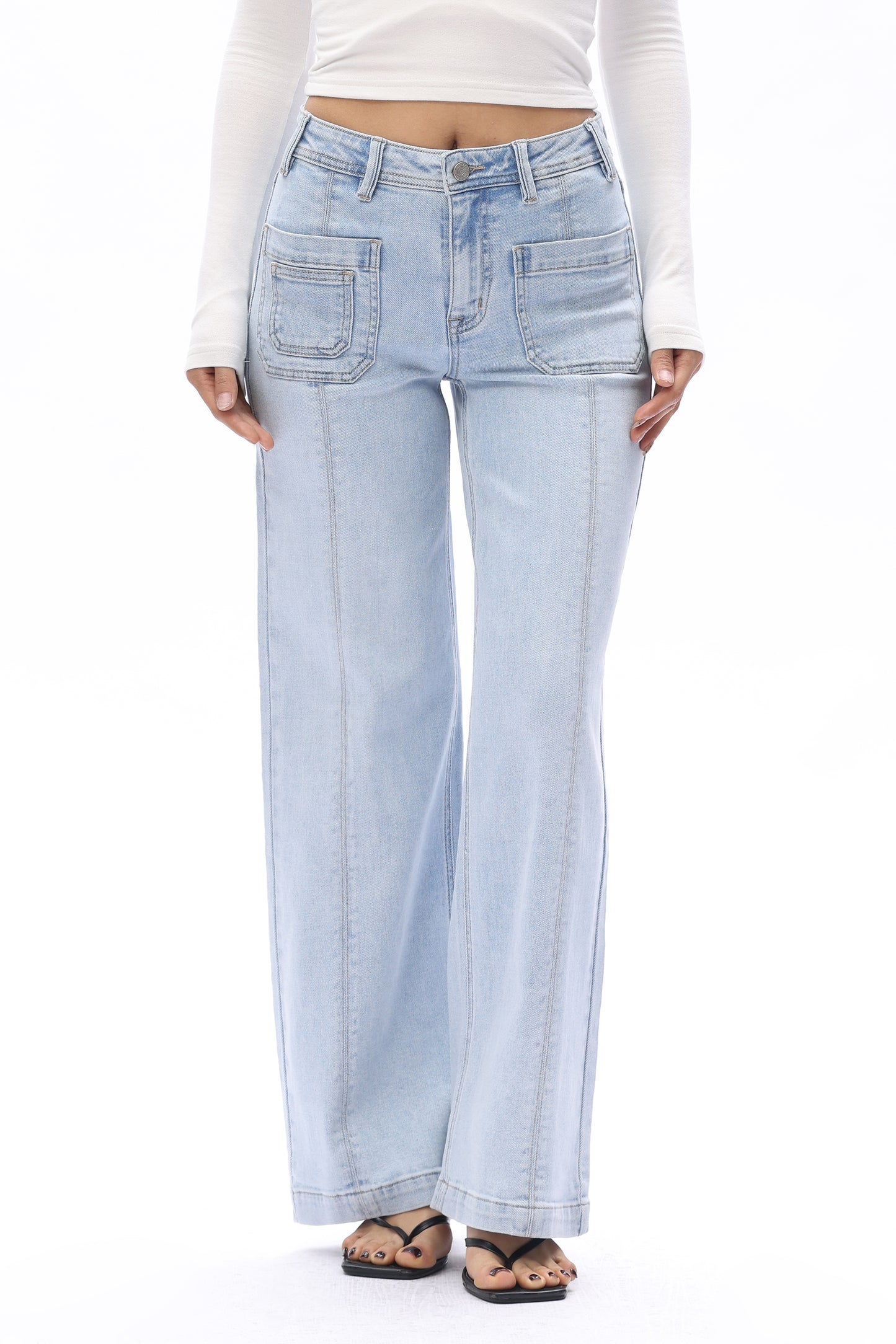 BRIAR MID RISE WIDE LEG