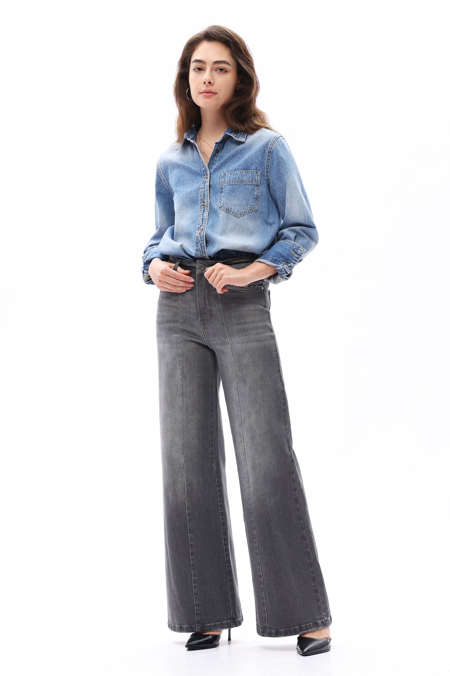 HIGH RISE WIDE LEG