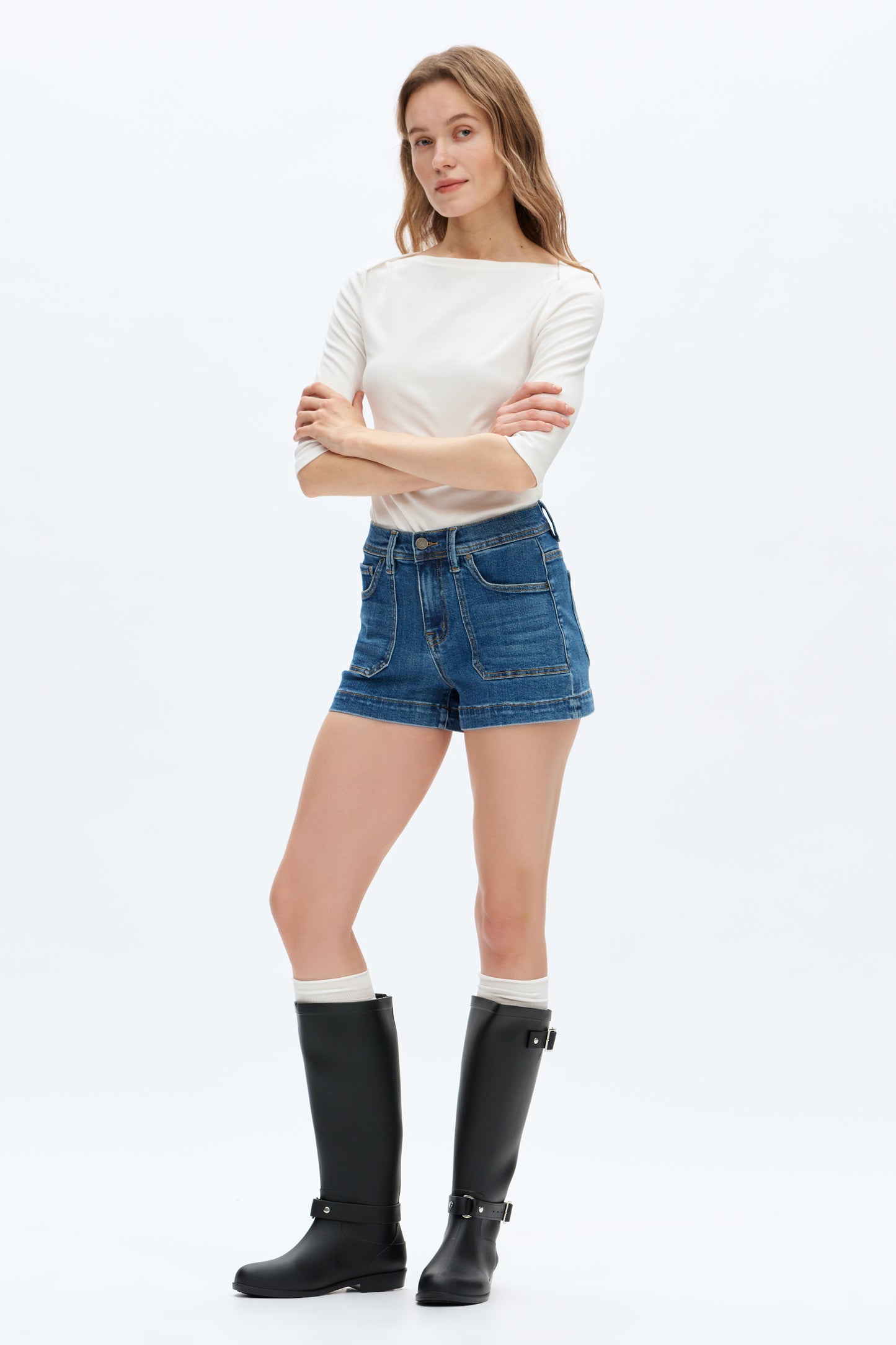 CAIUS MID RISE SHORTS