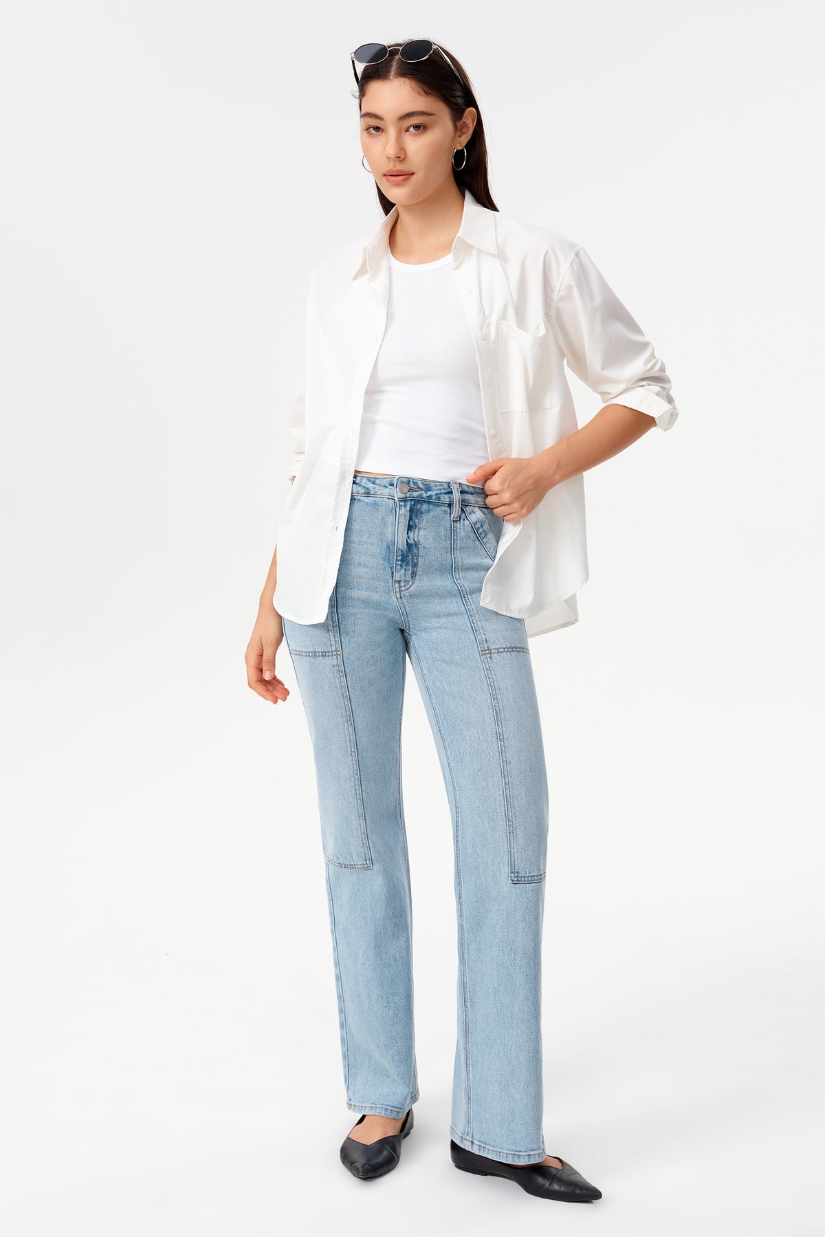 HIGH RISE WIDE LEG