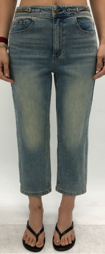 HONG KONG HIGH RISE STRAIGHT JEANS BYT5355