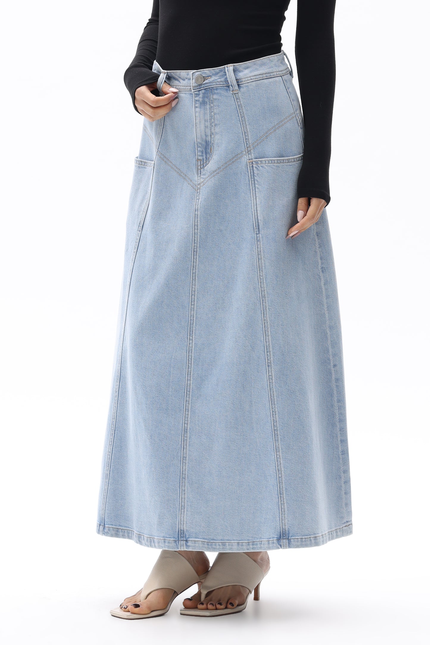 CAIUS MID RISE SKIRT