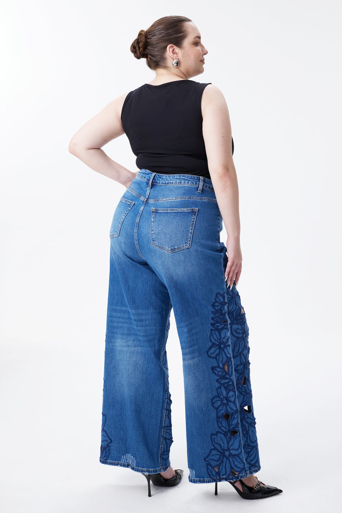 PLUS HIGH RISE WIDE LEG
