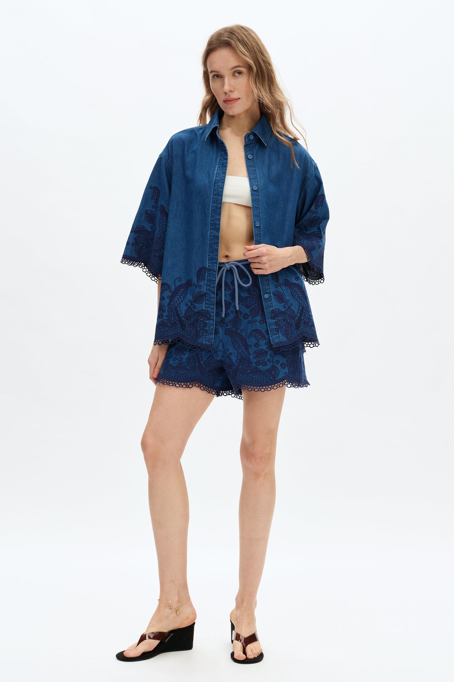 REYKJAVIK EMBROIDERED SHIRT