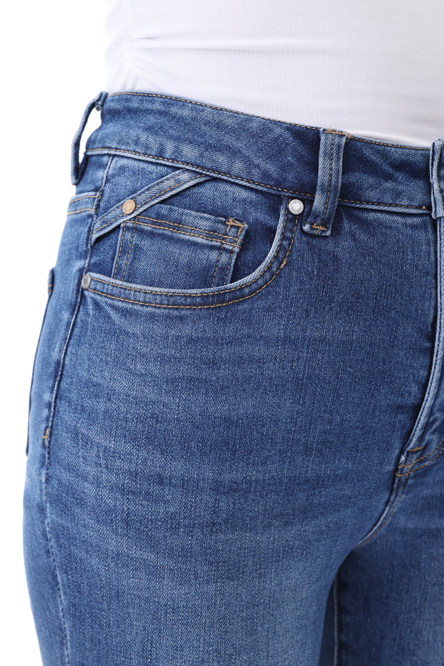 VIENNA ULTRA HIGH RISE SKINNY ANKLE JEANS BYS2159