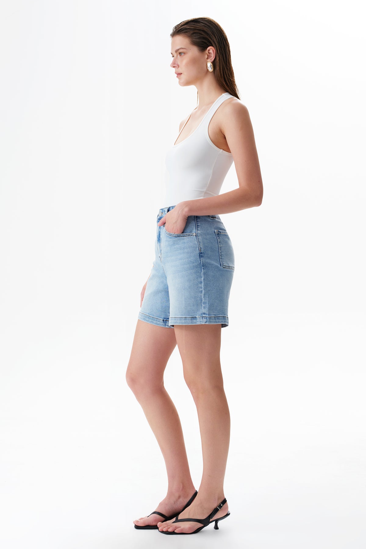 HIGH RISE SHORTS