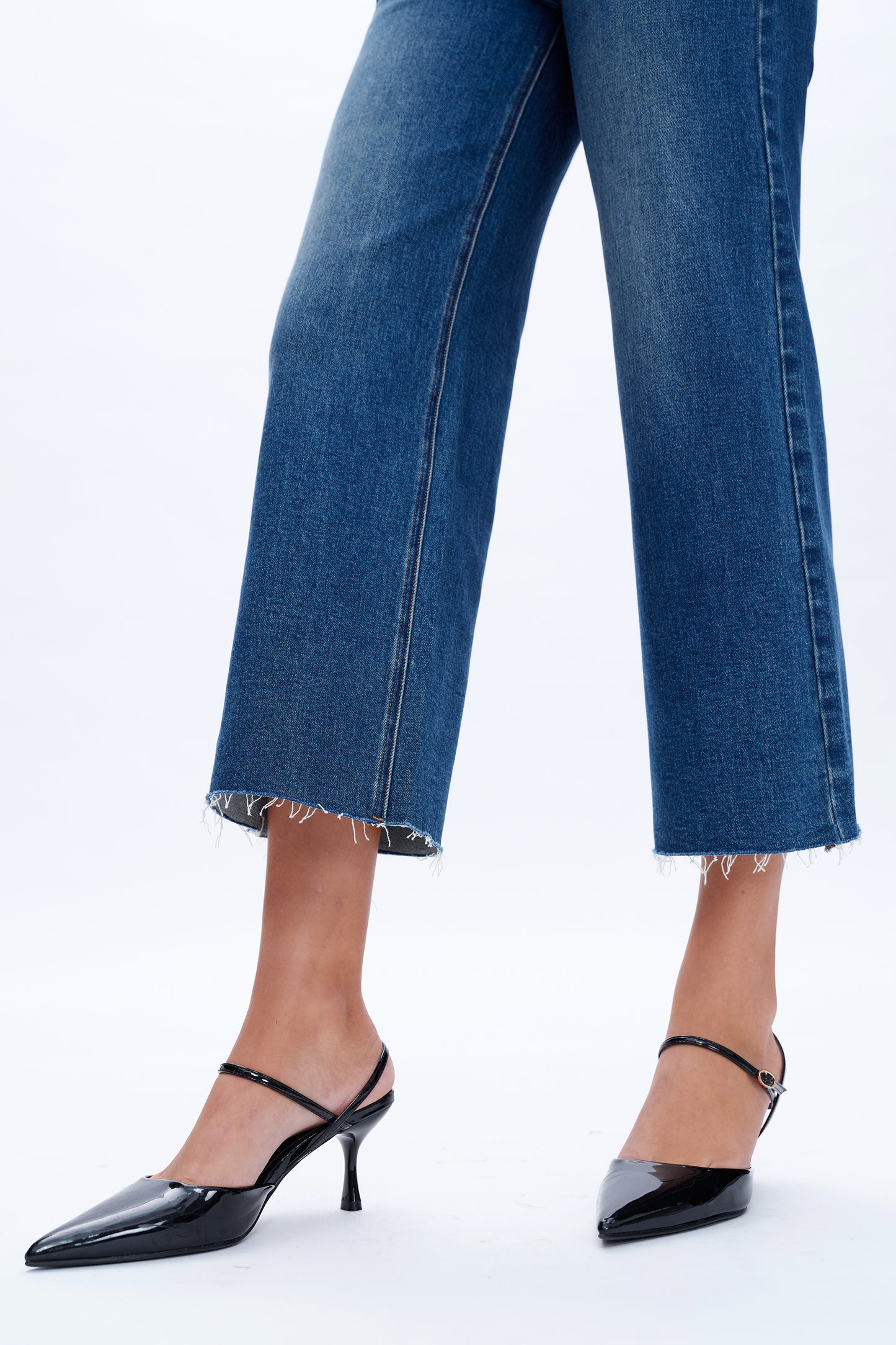 HIGH RISE WIDE LEG JEANS BYW8015 SURF