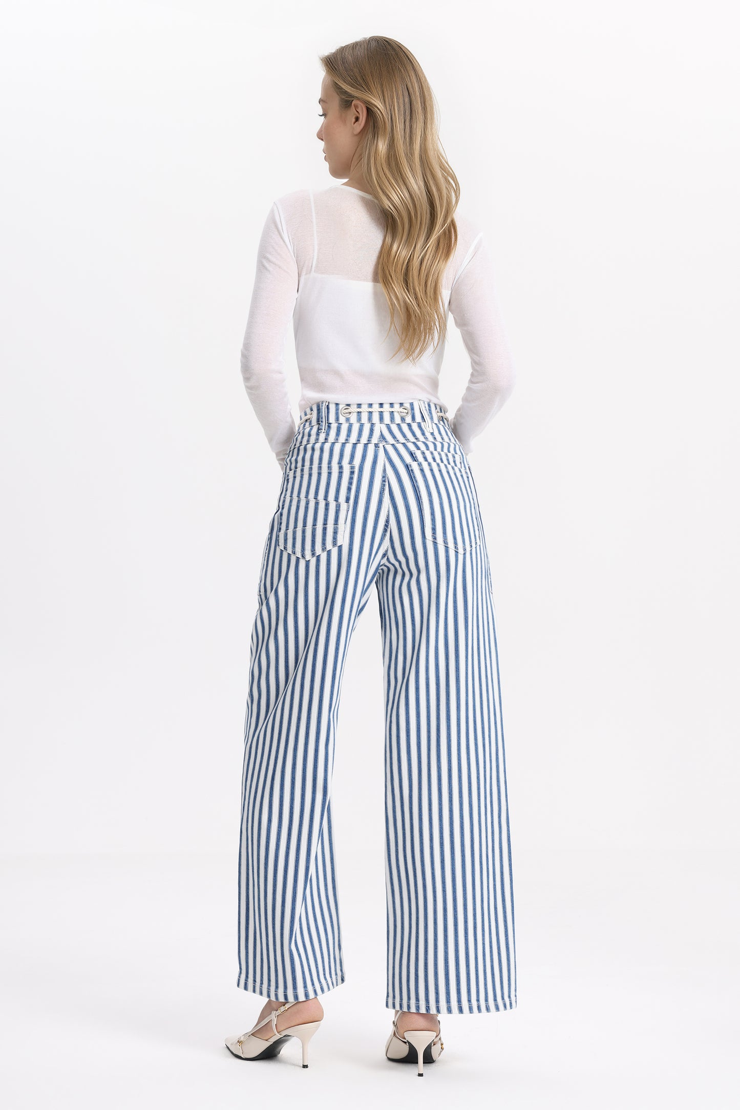 TAMSIN HIGH RISE WIDE LEG 27 1/2''