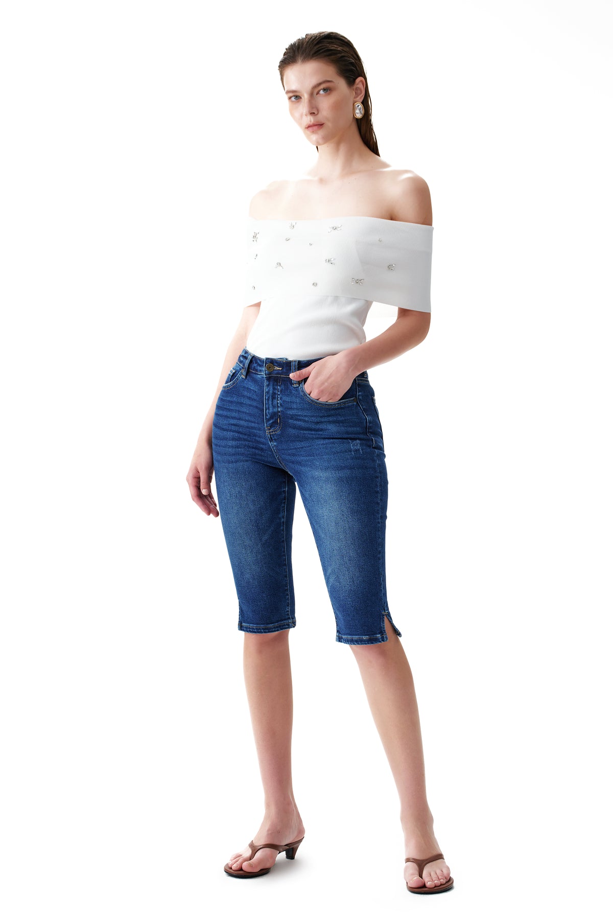 MID RISE SKIMMER CAPRI